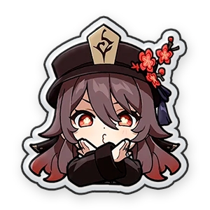 Hu Tao #1 Sticker