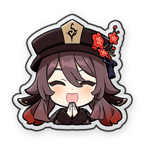 Hu Tao #2 Sticker