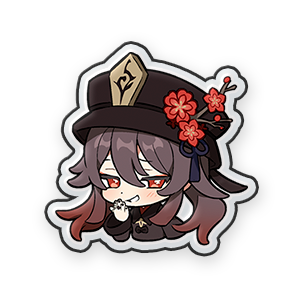 Hu Tao #4 Sticker
