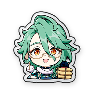 Baizhu #2 Sticker