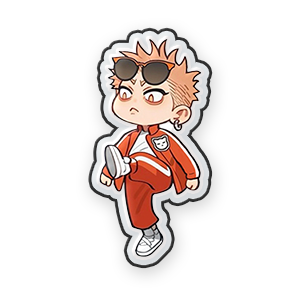 Mo Guan Shan #4 Sticker