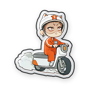 Mo Guan Shan #5 Sticker