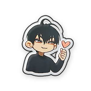 He Tian #1 Sticker