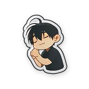 He Tian #2 Sticker