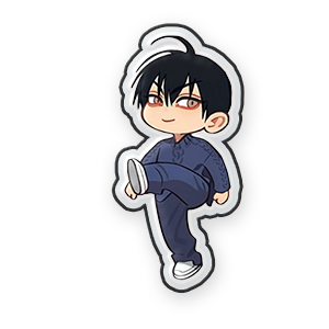 He Tian #4 Sticker