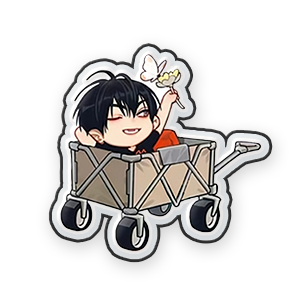 He Tian #5 Sticker