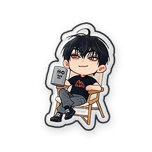 He Tian #6 Sticker