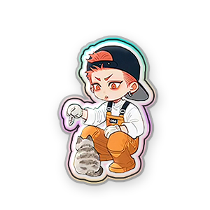 Mo Guan Shan (Holo) #1 Sticker