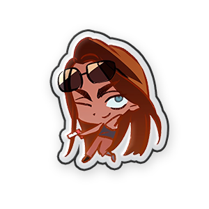 Hyuna #1 Sticker