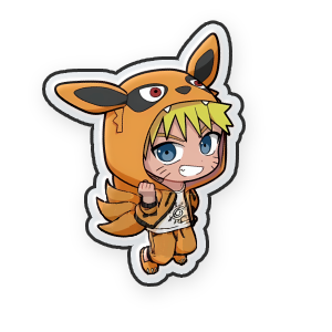Naruto #1 Sticker