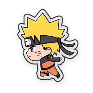 Naruto #2 Sticker