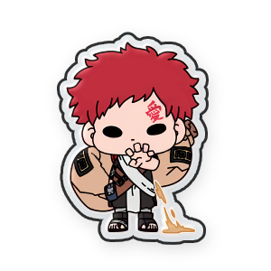 Gaara #2 Sticker