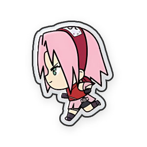 Sakura #1 Sticker