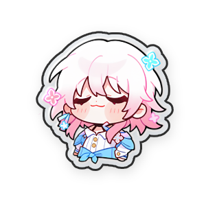 March 7th #2 Sticker