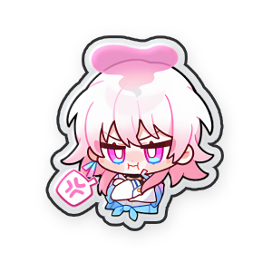 March 7th #4 Sticker