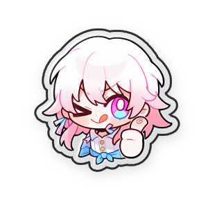 March 7th #5 Sticker