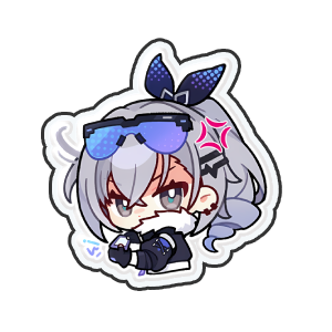 Silver Wolf #1 Sticker