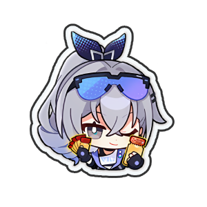 Silver Wolf #2 Sticker