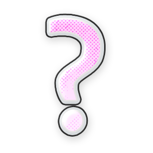 Pastel Pink Question #1 Sticker