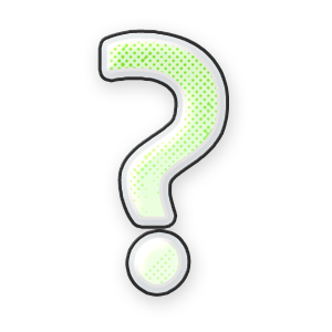 Pastel Green Question #1 Sticker