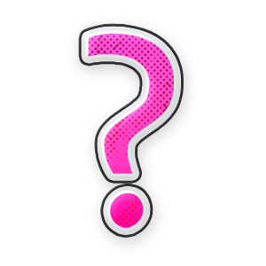 Pink Question #1 Sticker
