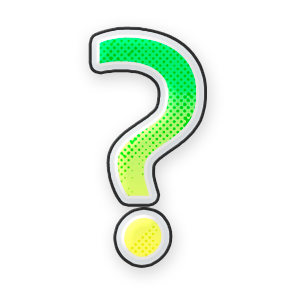 Green Question #1 Sticker