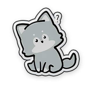 Dog #8 Sticker