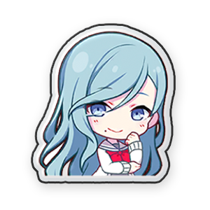 Hinomori Shizuku #1 Sticker